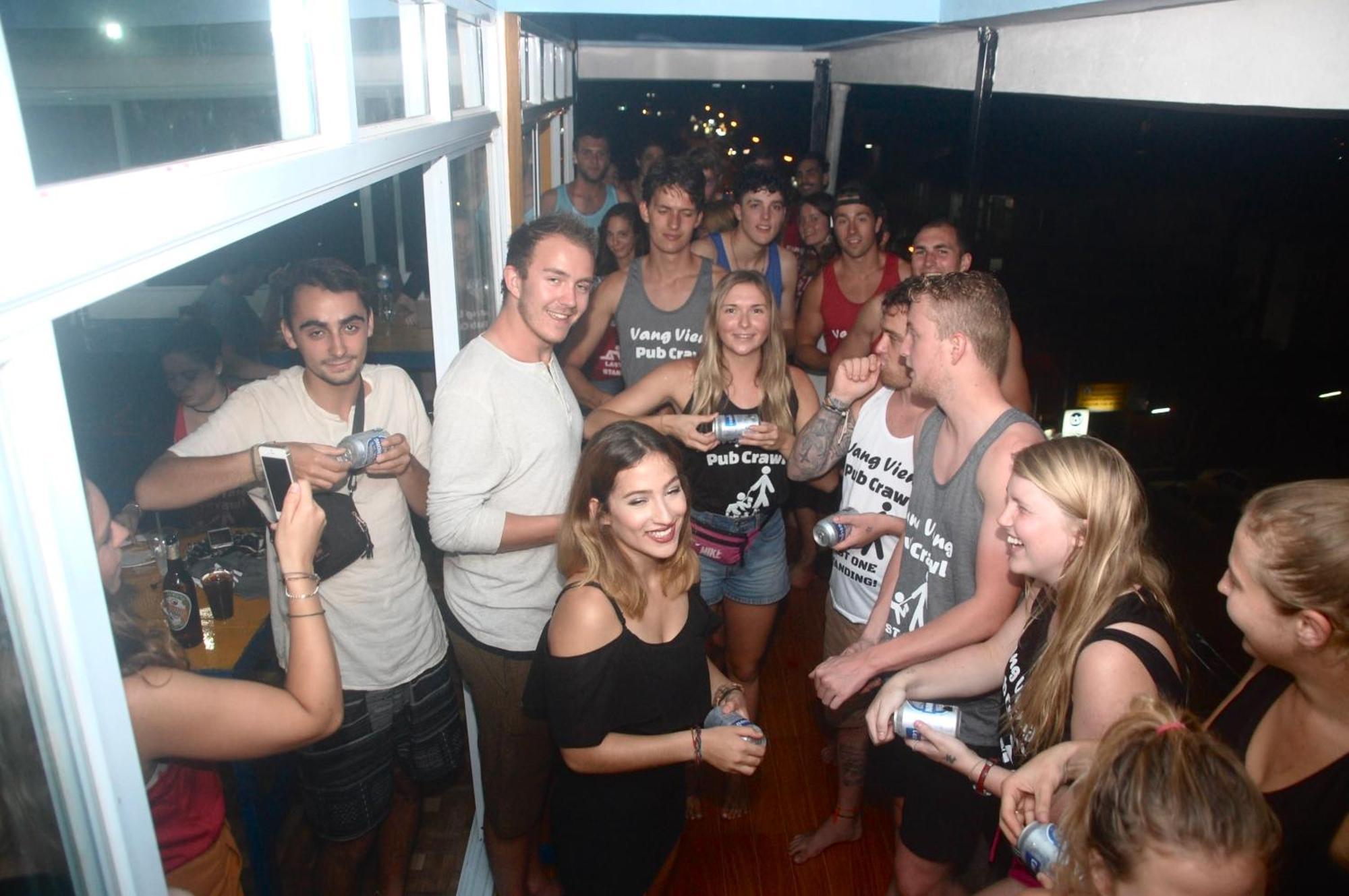 Vang Vieng Ruby Backpackers Hostel Exteriör bild